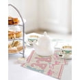 thumbnail image 4 of Easter Kitchen Dish Towels for Drying Dishes Set of 2, Colorful Polka Dot Bunny Vintage Pink Checkered Plaid Waffle Weave Microfiber Hand Tea Bathroom Towels Quick Dry & Absorbent Towel 12x12, 4 of 7
