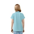 thumbnail image 7 of Kopltyrfg Girls Polo Shirts Short Sleeve School Uniform 3-14 Years, 7 of 7