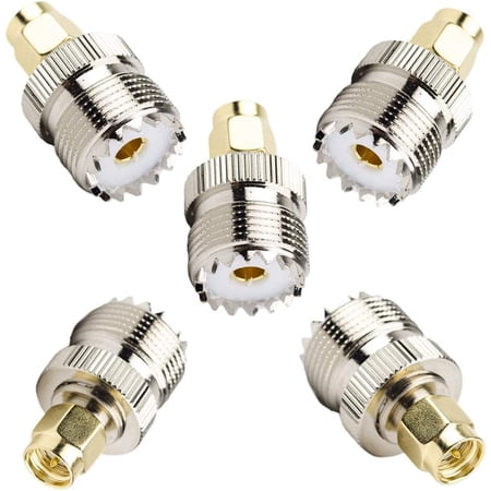 Cavo Coassiale RG-174 MGS, 3 Piedi, Connettore UHF Femmina SO-239 A BNC Maschio, Jumper Per Radiofrequenza N-Com B602