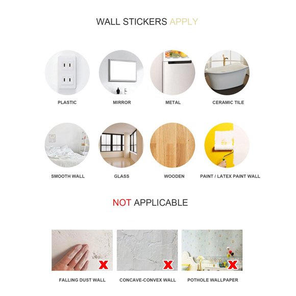 NANDIYNZHI Clearance! Stickers Anime Stickers Stickers for Kids Inspirational English Butterfly Wall Stickers Bedroom Home Decoration Butterfly Wallpaper Stickersï¼ Cute Stickers Stickers for Adults