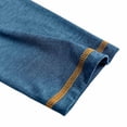 thumbnail image 7 of Handshe Men's Casual Shirt, Solid Color with Half Button Front and Pocket, Relaxed Fit for Daily Wear, 7 of 7
