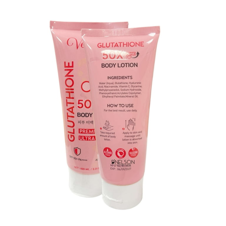 ボディローション Venature GLUTATHIONE 50X BODY LOTION Venature GLUTATHIONE 50X Tone Up Body Lotion - Premium Ultra