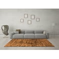thumbnail image 3 of Ahgly Company Indoor Rectangle Oriental Orange Industrial Area Rugs, 5' x 7', 3 of 4