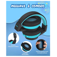 thumbnail image 3 of Auriculares Bluetooth Diadema Inalámbricos BLOOSOM 45h Niños Azul/Negro, 3 of 4