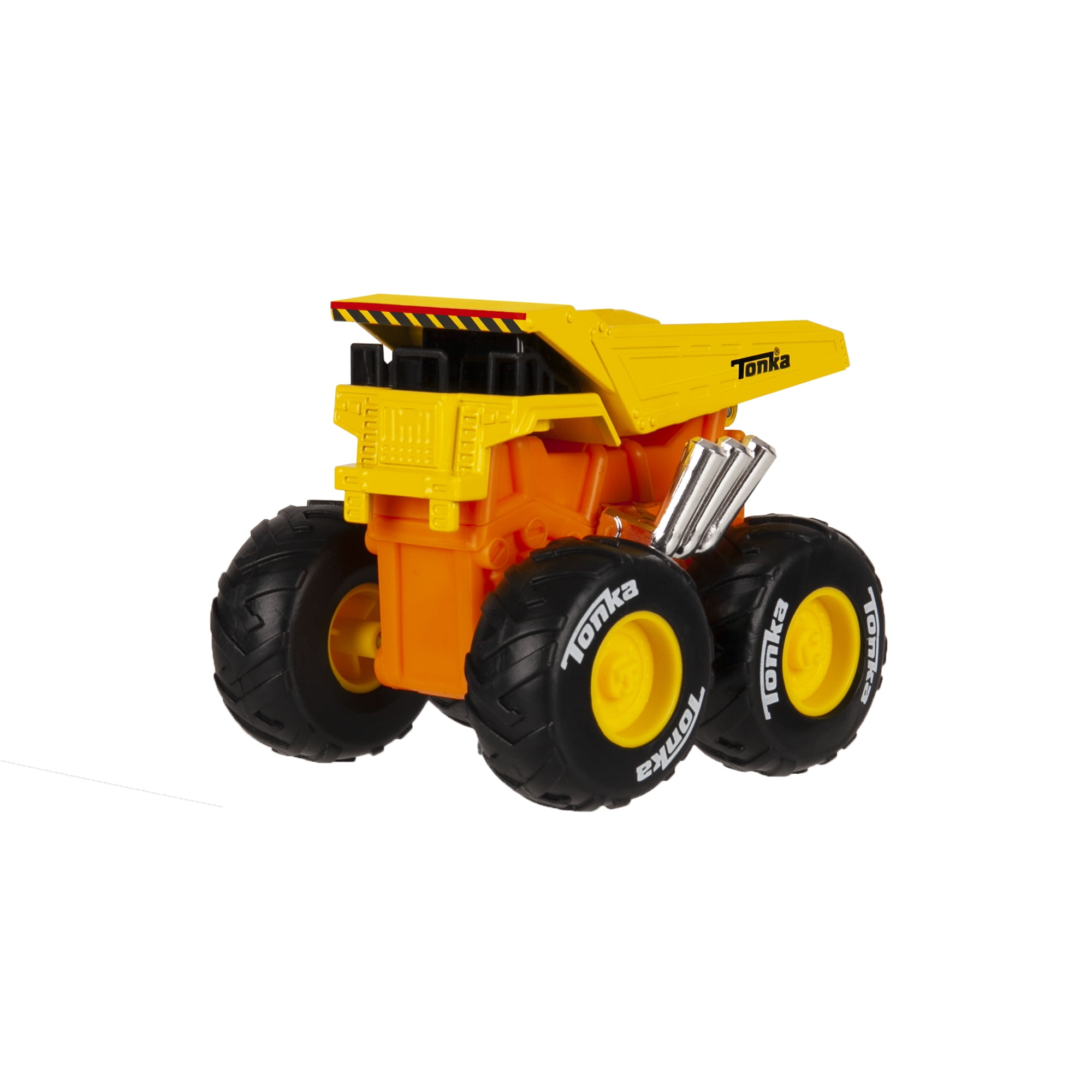 Tonka Monster Metal Movers Combo Pack: Dump Truck and Front Loader for Kids Ages 3+