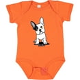 thumbnail image 3 of Inktastic B/W Frenchie (Darks) Boys or Girls Baby Bodysuit, 3 of 5