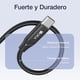 thumbnail image 5 of Cable USB C a USB C 60W Nylon Tejido Carga Rápida 2M para iP16/15 Galaxy S25/A05 Xiaomi Pocoswitch, 5 of 8