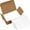 White, variant on NOGIS 100 Small Blank Cards Color Cardstock Study Flash Cards, 3.4x1.9 inches Index Cards, Unruled with Rounded Corners (White, 100/Pack)
