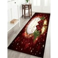 thumbnail image 5 of Inevnen Christmas Carpet, Non-Slip Mat Rugs, Xmas Rectangle Floor Carpet, 5 of 8