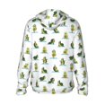 thumbnail image 2 of Picia Cute Avocado Yoga Women's Men's UPF 50+ Sun Protection Hoodie Shirt Long Sleeve SPF Fishing Outdoor UV Hiking Lightweight Shirts-XX-Large, 2 of 9