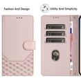 thumbnail image 5 of Allytechgroup Wallet Phone Case for Samsung Galaxy A36 5G, RFID Blocking Crossbody Shoulder Strap + Hand Wrist Flip Cover Stand Credit Cards Holder Protective Case for Girls Women, Pink, 5 of 10