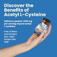 thumbnail image 4 of NaturaLife Labs A Higher Standard N-Acetyl-L-Cysteine (NAC) 1600 mg Immune Support & Antioxidants*, Free-Radicals, Free Form - 100 Veggie Capsules, 4 of 5