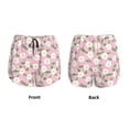 thumbnail image 6 of Sigee Daisies Flowers for Women's Athletic Shorts High Waisted Running Shorts Pocket Sporty Short Gym Elastic Workout Shorts, 6 of 9