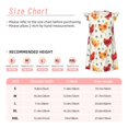 thumbnail image 3 of Fotbe Flower Chicken Vestido de Dormir para Niñas de 3 a 10 Años, Mangas Cortas, Estilo Princesa, Pijama Camisón con Mangas Voladas-Small, 3 of 6