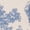 BLUE, variant on Women's Toile de Jouy Bustier Crop Top
