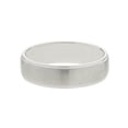 thumbnail image 2 of 7mm Stainless Steel Men Women Wedding Rings - Comfort Fit Matte Finish Couples Ring, His and Hers Wedding Band, Size 6 to 13, 2 of 3