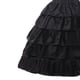 thumbnail image 4 of Enagua De Boda Con Cintura Elástica, Enaguas Para Fiesta, Color Negro, 4 Aros SM SunniMix Enaguas Crinolina, 4 of 4