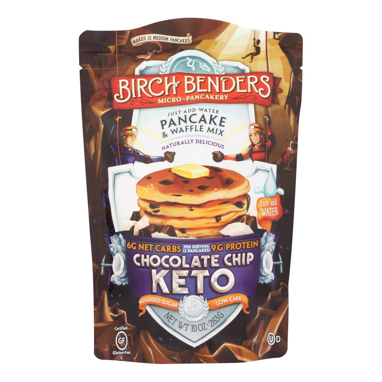Birch Benders Pancake & waffle Mix Cchip Keto Case of 6 10 OZ