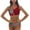 Red, variant on HBYJLZYG Womens Scoop Neck Racerback High Waisted Bikini Sets Two Piece Swimsuit Leopard Print Bathing Suit