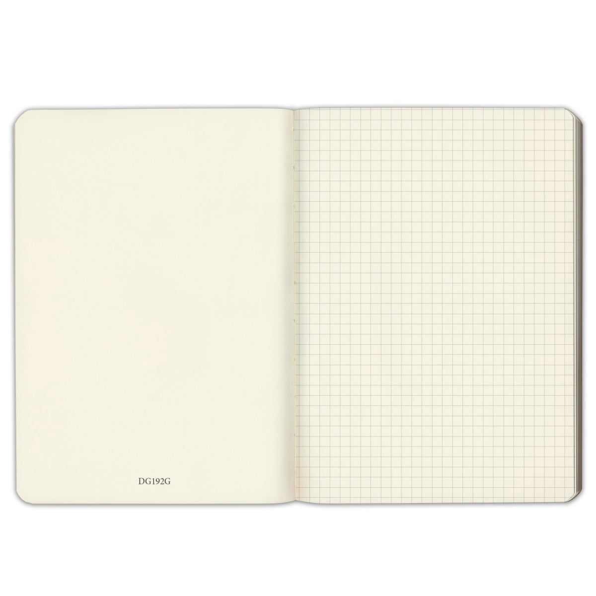 Gallery Leather Desk Grid Journal - Acadia Hydrangea - 8"x5.5"