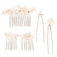 thumbnail image 1 of KAKOWELY 1 juego de horquillas de perla para el pelo, para novia, para boda, para niñas adolescentes, accesorios para el pelo de novia, 1 of 5