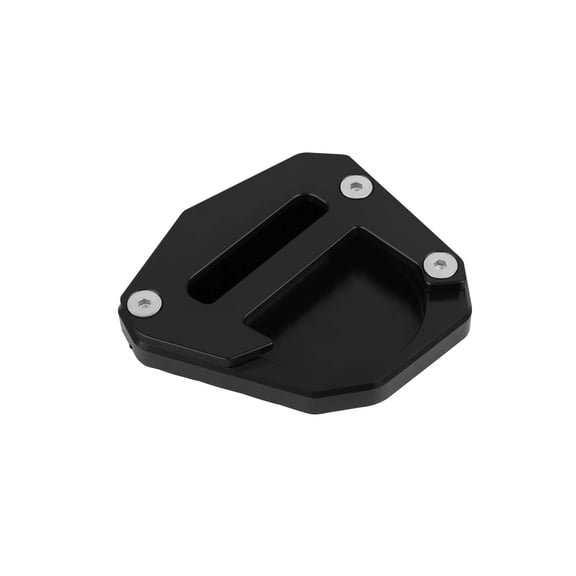 Billet Side Stand Foot Black Compatible with Kawasaki KLR650 2009-2018