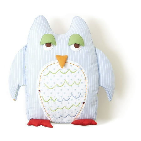 Webster Blue Owl Tooth Fairy Pillow by The Little Acorn