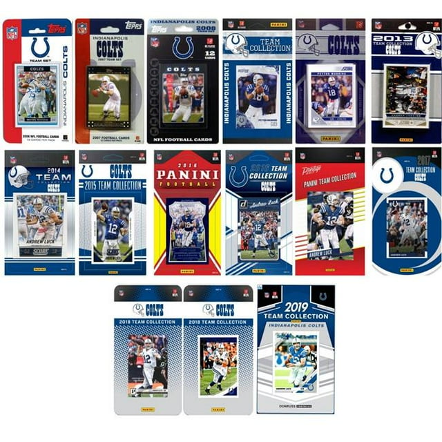C&I Collectables COLTS1519TS NHL Ensemble de 15 Cartes à Collectionner sous Licence