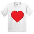 thumbnail image 3 of Inktastic Red Heart Youth T-Shirt, 3 of 5