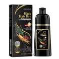 thumbnail image 1 of Champú tinte para cabello negro, fórmula 3 en 1 para cubrir las canas, coloración natural a base de hierbas, 100 ml (3.52 fl oz)., 1 of 5