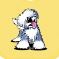 thumbnail image 4 of Inktastic Old English Sheepdog Boys or Girls Baby Bib, 4 of 4