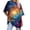 Purple3, variant on Wang6 Womens Short Sleeve Graphic Tshirts Shirts Trendy Plus Size Tie Dye Printed Long Tops Causal Crew Neck Loose Fit Tees Purple4 XL