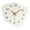 White, variant on Decorative Clock High Precise Easy to Install Cloud Shaped Battery Powered Non-Ticking Silent Wall Clock