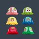 thumbnail image 3 of Sombrero de pescador de punto a mano con flores huecas Retro japonés para mujer, gorra de cubo Bob informal, dulce y a la moda, Otoño e Invierno, 3 of 4