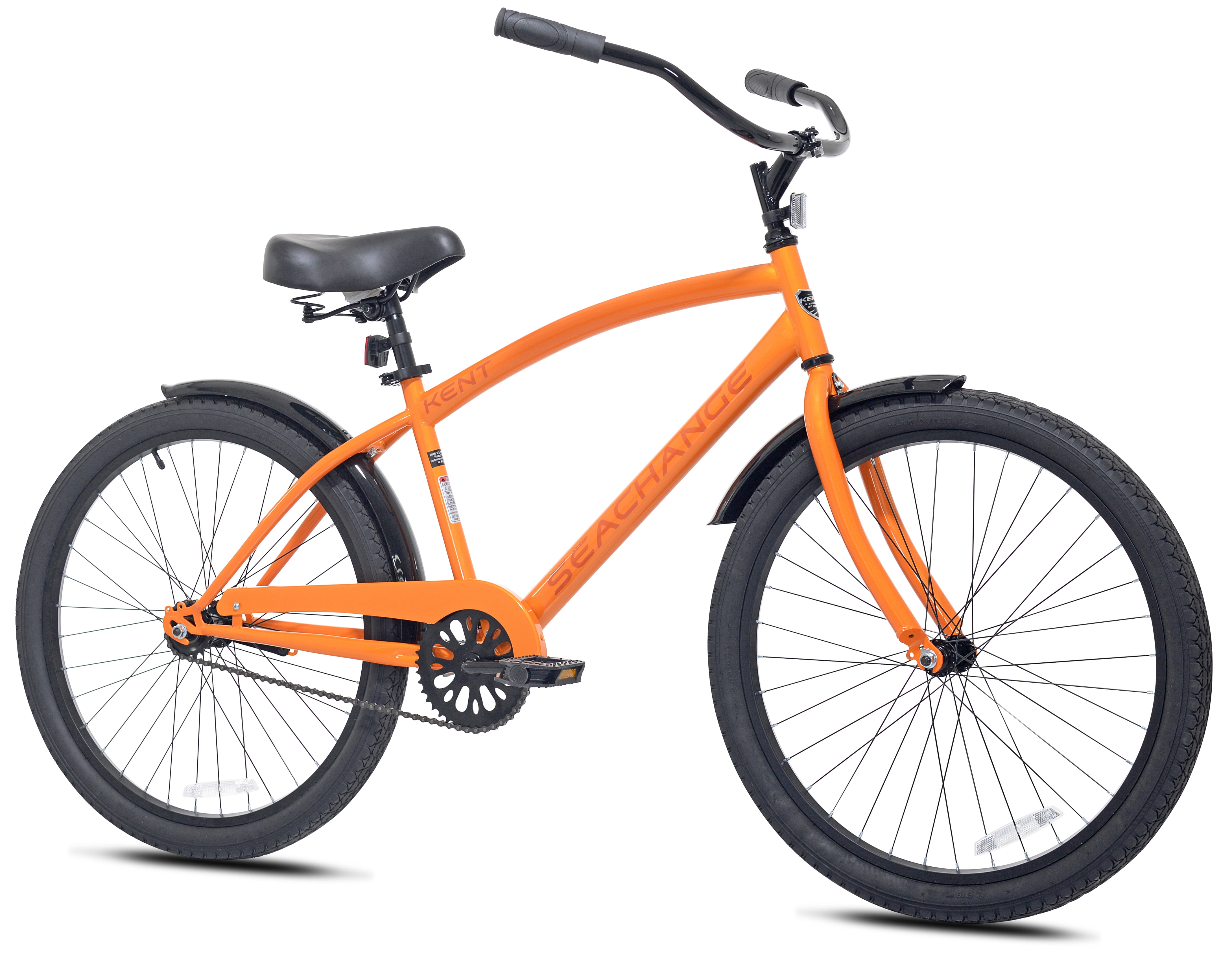 Kent Seachange 24-inch Boy's Cruiser Bicycle, Orange - Walmart.com