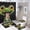 style-862, variant on 4 Piece Shower Curtain Sets Horse with Rugs Toilet Lid Cover And Bath Mat Animal Lovers Gifts Bathroom Decor Set for Bathtub Decor 72inch X 72inch