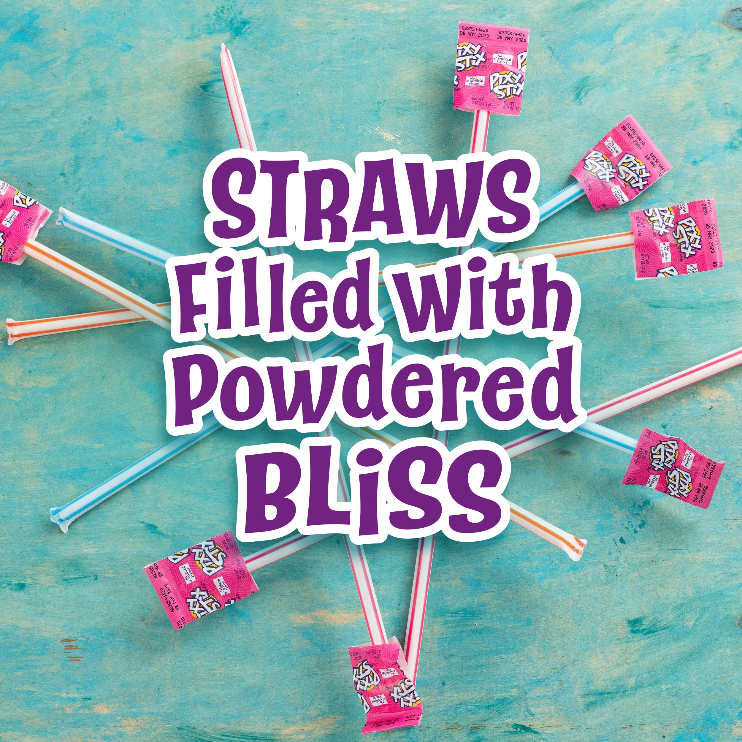 Giant Pixy Stix Candy,