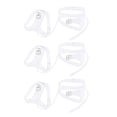 thumbnail image 1 of Correas Invisibles transparentes Sunnimix para zapatos de Mujer 3 Pares desmontables, 1 of 8