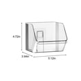 thumbnail image 3 of BAOPAI Wall Mounted Multi Purpose Storage Shelves with Super Strong Bearing Capacity Easy to Install for Home Organization in Kitchen Bathroom Living Room Bedroom, 3 of 8