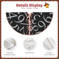 thumbnail image 3 of Sikiie Numbers Nativity Christmas Tree Skirt, Jesus Christian Winter Holiday Tree Mat Decoration(30-48IN)36", 3 of 6