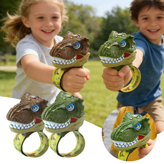 Dinosaur Talkies for Kids 2 Pack T Dinosaur 3 12 Year Boys Birthday Adjustable Strap 1000Ft Range for Outside Camping Hiking Happy 2026!