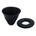 thumbnail image 2 of GUOOL Égouttoir à Café Portable Durable Réutilisable pour Voyage Camping Randonnée Noir, 2 of 9
