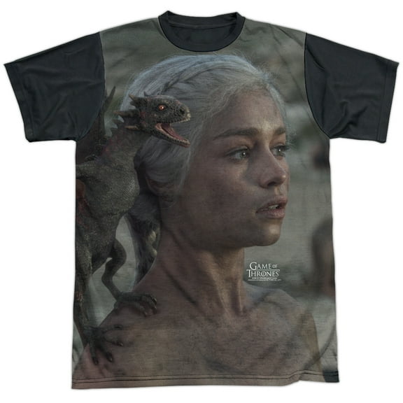 Game of Thrones Daenerys For The Throne Unisex Adult Halloween Costume Sublimated T Shirt
