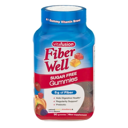 Vitafusion Fiber Well Gummies Sugar Free - 90 CT90.0 CT