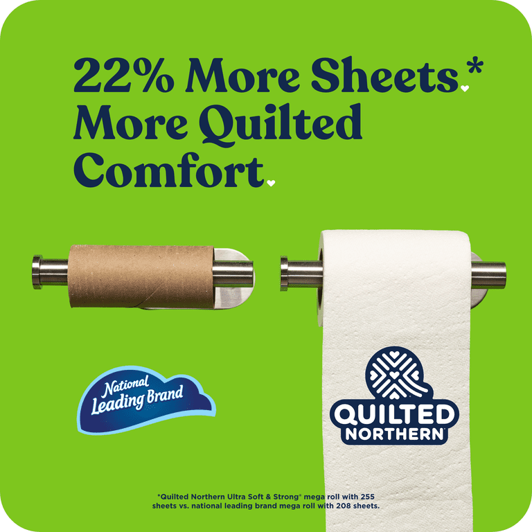 Quilted Northern Ultra Soft & Strong Toilet Paper, 18 Mega Rolls photo 6