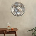 thumbnail image 1 of 20x20cm Thickened Round Aluminium Decorative Pendant Suitable For Home Decoration Home Furnishings, 1 of 8