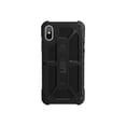 thumbnail image 5 of UAG Rugged Case for iPhone Xs / X [5.8-inch screen] - Black Monarch - Back cover for cell phone - polycarbonate, rubber, top-grain leather, alloy metal - black - for Apple iPhone X, XS, 5 of 5