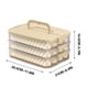thumbnail image 2 of Ganfancp Caja de Bolas de Masa Hervida de Calidad Alimentaria Congelador Frigorífico Caja de Almacenamiento Rebajas Hoy Liquidación 3 Cajas de Almacenamiento, 2 of 2