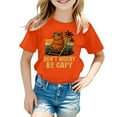 thumbnail image 3 of Kiijoy Toddler Girls Cute Capybara T-Shirt Summer Casual Short Sleeve T Shirt, Sizes 3-4, 3 of 3