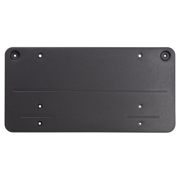 TRQ Front License Plate Bracket Black Fits 2008-2011 Mercedes-Benz C300 C350